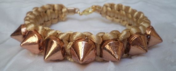 Pulseira Spike Rosé